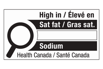 加拿大营养标签警告