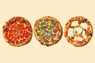 GA披萨，意大利辣香肠披萨，蔬菜披萨，玛格丽特披萨