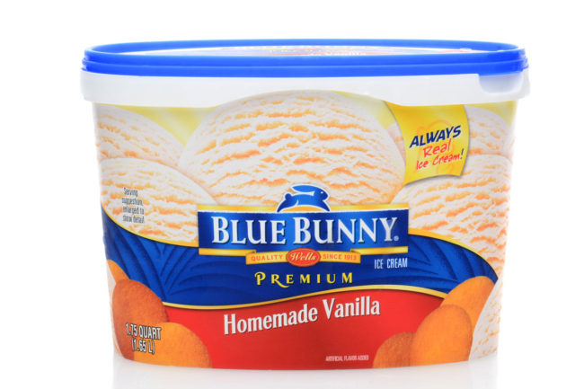 蓝兔冰淇淋