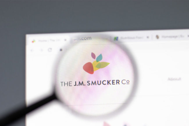 J.M. Smucker网站，放大镜